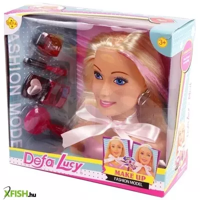 Defa lucy sminkelhető babafej - 18 cm