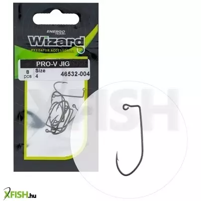 Wizard Horog Pro-V Jig Horog 4-es 8db/csomag