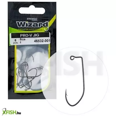 Wizard Horog Pro-V Jig Horog 1.0-ás 6db/csomag