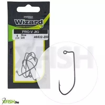 Wizard Horog Pro-V Jig Horog 2.0-ás 5db/csomag
