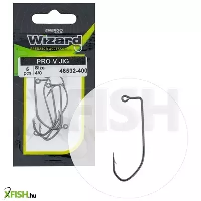 Wizard Horog Pro-V Jig Horog 4.0-ás 5db/csomag