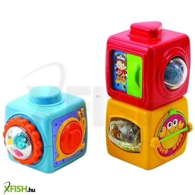 abc kockák készségfejlesztő bébijáték