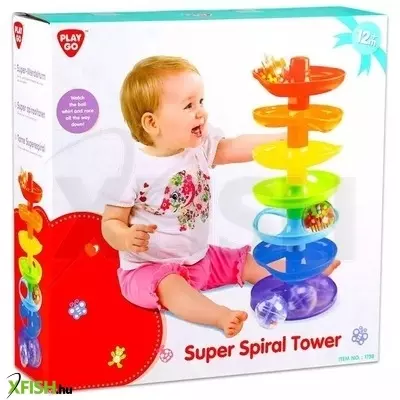 Playgo: Szivárvány golyós játék