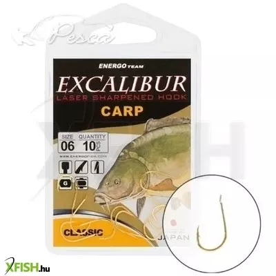 Excalibur Horog Carp Classic Gold 10