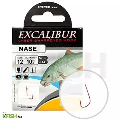 excalibur kötött horog bolo, red no.8