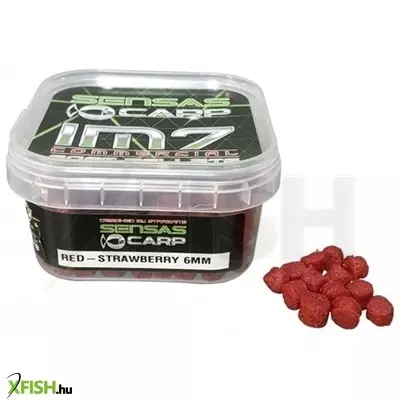 Sensas Im7 Soft Horogpellet Red-Strawberry Eper 6 Mm 60 G