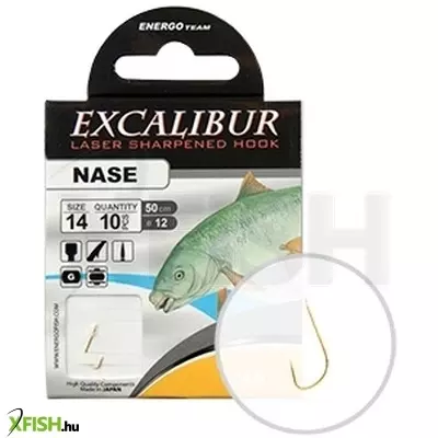 Excalibur Kötött Horog Bolo, Gold No.14