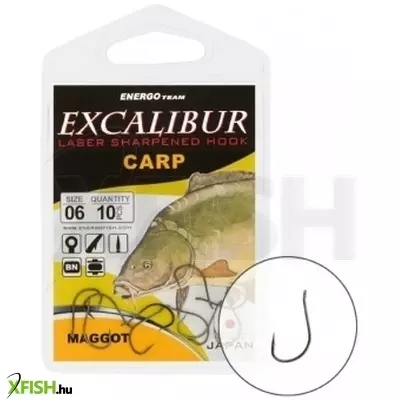 excalibur horog carp maggot ns 6
