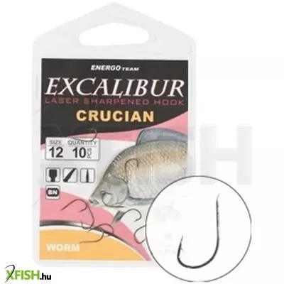 Excalibur Horog Crucian Worm Ns 12