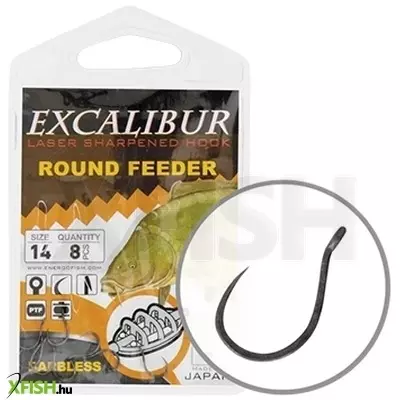 horog excalibur round feeder barbless 14