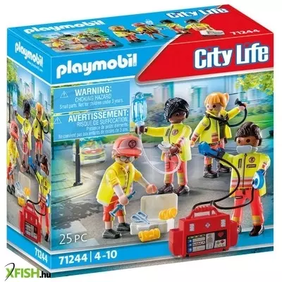 Playmobil city life 71244 mentőcsapat