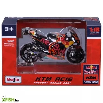 Maisto 1 /18 gp racing - red bull ktm factory racing 2021 motor