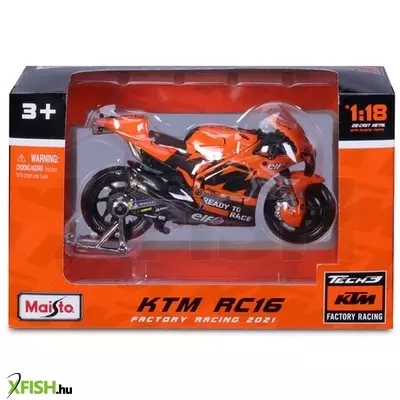 Maisto 1 /18 gp racing - tech3 ktm factory racing 2021 motor