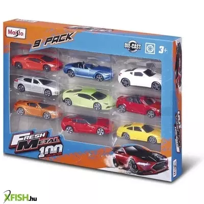 maisto fresh metal autók, 9 db /csomag