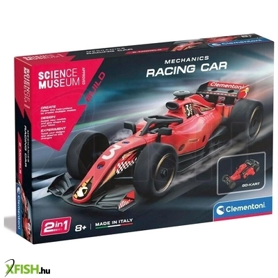 Clementoni mechanikai labor - forma 1 versenyautó építőkészlet