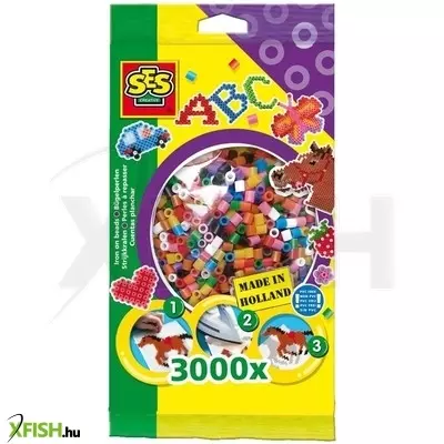 Ses vasalható gyöngy 3 000 darabos készlet