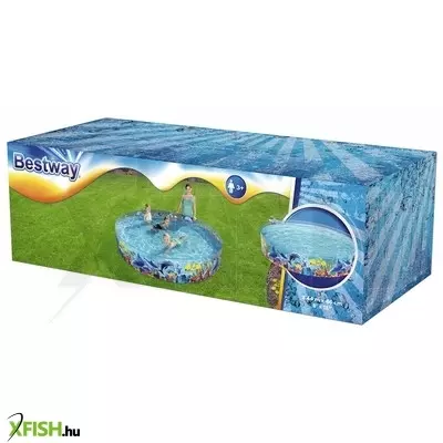 bestway merevfalú, tenger élővilága mintájú medence 2, 44 m x 46 cm