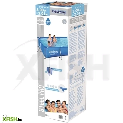 Bestway merevfalú medence 300 X 200 x66 cm