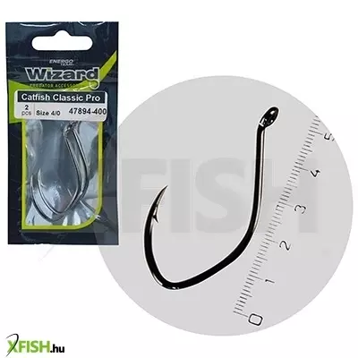 Wizard Catfish Classic Pro Harcsázó Horgog 8.0-ás 2db/csomag
