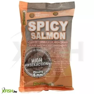 Starbaits Spicy Salmon Etető Pellet 700 G