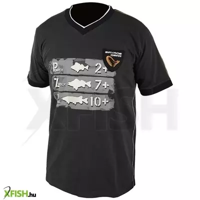 Savage Gear Freshwater Tee Short Sleeve Rövidujjú póló S