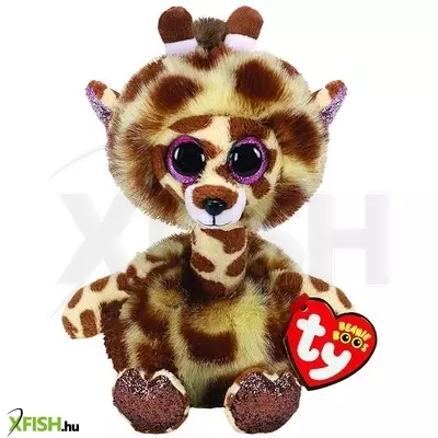 Ty beanie boos gertie zsiráf plüss 15cm