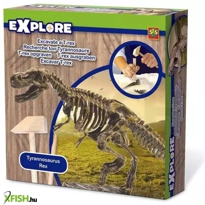 Ses t-rex dinoszaurusz bányász készlet