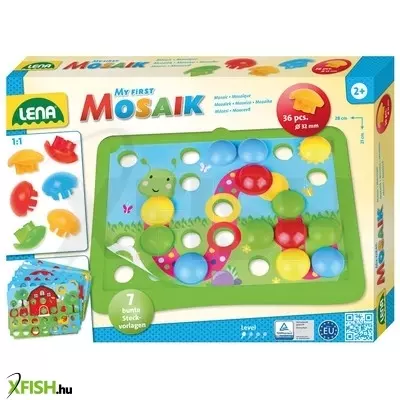 Lena első mozaik képkirakó játékom