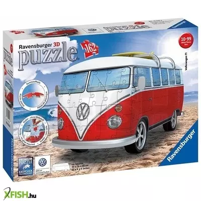 Ravensburger volkswagen t1 162 darabos 3d puzzle