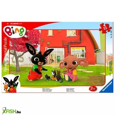 Ravensburger puzzle 15 db - bing a kertben