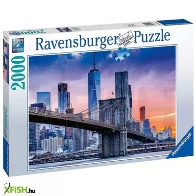 Ravensburger puzzle 2000 db brooklynból manhattenbe