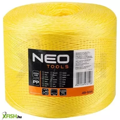 neotools polipropilén, pp, zsinór, 2000m
