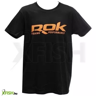 Rok T-Shirt Noir Fekete Póló M