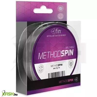 Delphin Fin Method Spin Monofil Pergető Zsinór 150m 0.25mm - Szürke (441315)