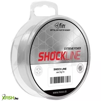 Delphin Fin Shock Line Monofil Előtét Zsinór 80m 0.40mm 10kg (442954)