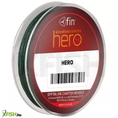 Fin Hero 4 Szálas Fonott Előke Zsinór / 15M 0,12Mm 8,20Kg