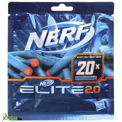 nerf elite 2. 0 20 darabos utántöltő csomag