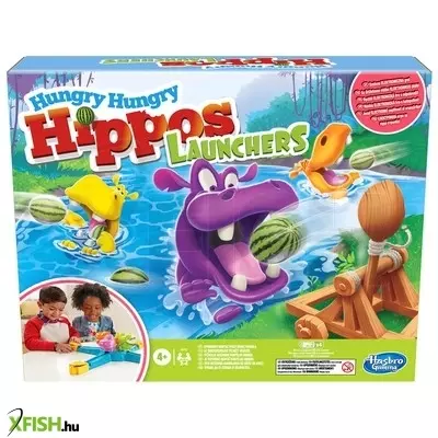 Hasbro éhes vízilovak társasjáték új