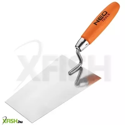 Neotools kőműves kanál szögletes, berni, 180mm, fa markolat