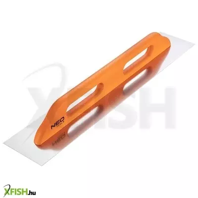 Neotools acél simító, rozsdamentes, 680x128mm, fa markolat