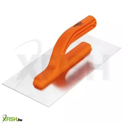 Neotools acél simító, rozsdamentes, 270x125mm, műanyag markolat