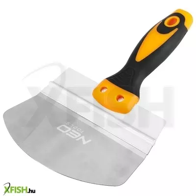 Neotools glett kiszedő spakli, vödörspakli, ívelt 160mm