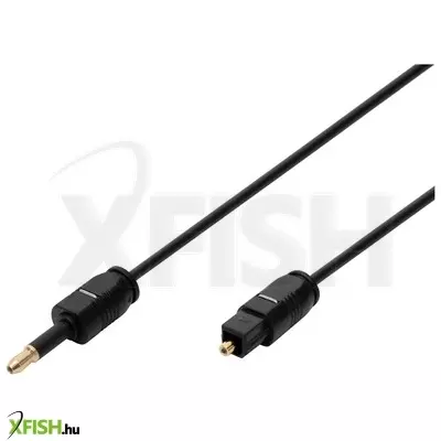 Use home 51225 toslink-mini toslink csatlakozókábel, optikai kábel, 2 méter