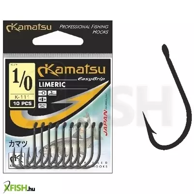 Kamatsu Limeric 06 Gr Füles Rablóhalas Horog Arany 10 db/csomag