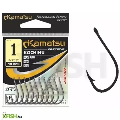 Kamatsu Kochinu 04 Gr Füles Pontyozó Horog Arany 10 db/csomag