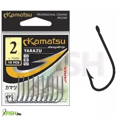 Kamatsu Yarazu 10 Nr Füles Match Horog Nickel 10 db/csomag