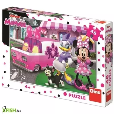 Dino puzzle 48 db - minnie és daisy