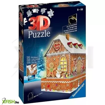 Ravensburger puzzle 3d 216 db - mézeskalács