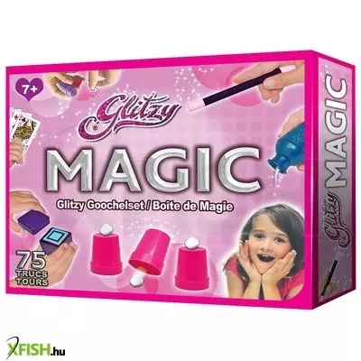 Hanky panky-csiribá glitzy magic bűvészdoboz lányoknak - 75 trükkel
