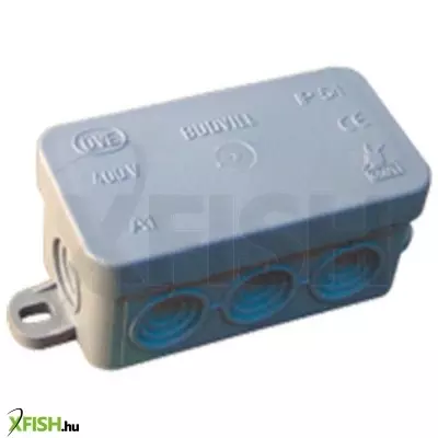 Gao 5229h ip54 kötődoboz, 75 X 45 mm, falon kívüli, vízmentes, szürke